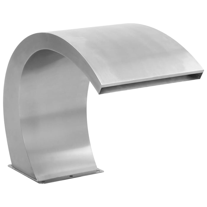 Fântână de piscină cu LED-uri, 30 x 60 x 45 cm, oțel inoxidabil - WALTI WALTI