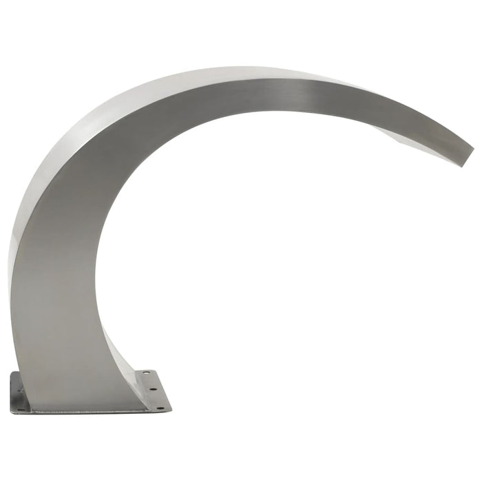 Fântână de piscină cu LED-uri, 30 x 60 x 45 cm, oțel inoxidabil - WALTI WALTI