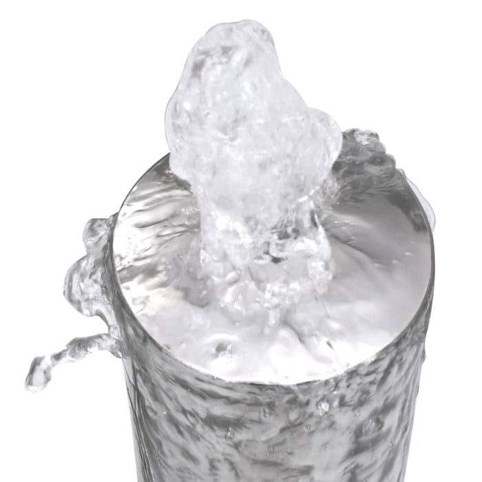 Fântână de grădină, argintiu, 48x34x123 cm, oțel inoxidabil - WALTI WALTI