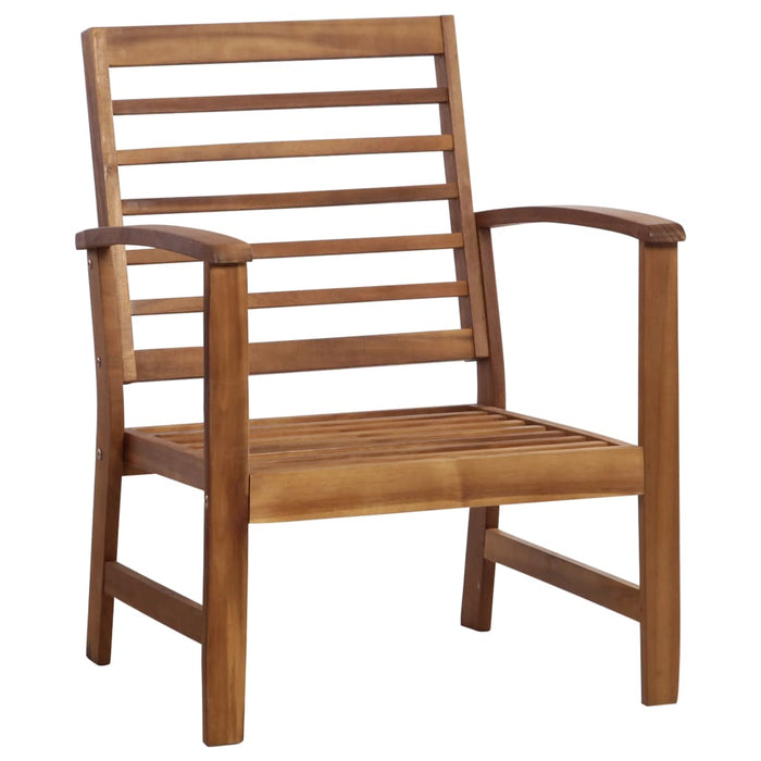 Set mobilier de grădină, 4 piese, lemn masiv de acacia - WALTI WALTI
