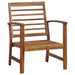 Set mobilier de grădină, 4 piese, lemn masiv de acacia - WALTI WALTI