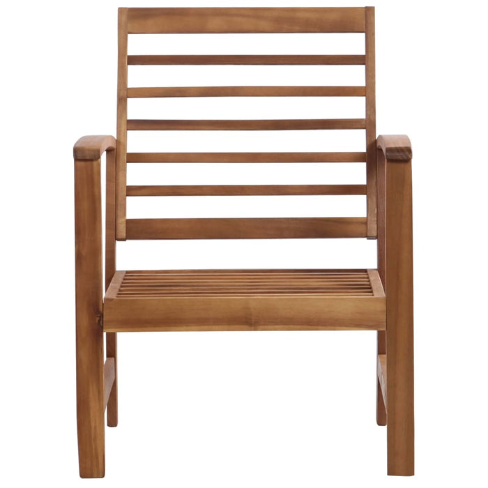 Set mobilier de grădină, 4 piese, lemn masiv de acacia - WALTI WALTI