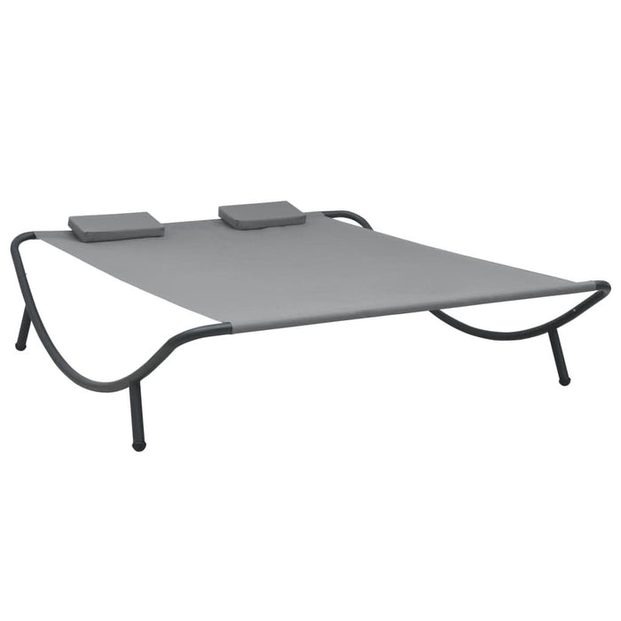 Pat dublu de exterior, antracit, material textil - WALTI WALTI