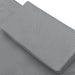 Pat dublu de exterior, antracit, material textil - WALTI WALTI