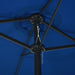 Umbrelă soare exterior cu stâlp aluminiu, albastru, 460x270 cm - WALTI WALTI