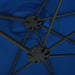 Umbrelă soare exterior cu stâlp aluminiu, albastru, 460x270 cm - WALTI WALTI