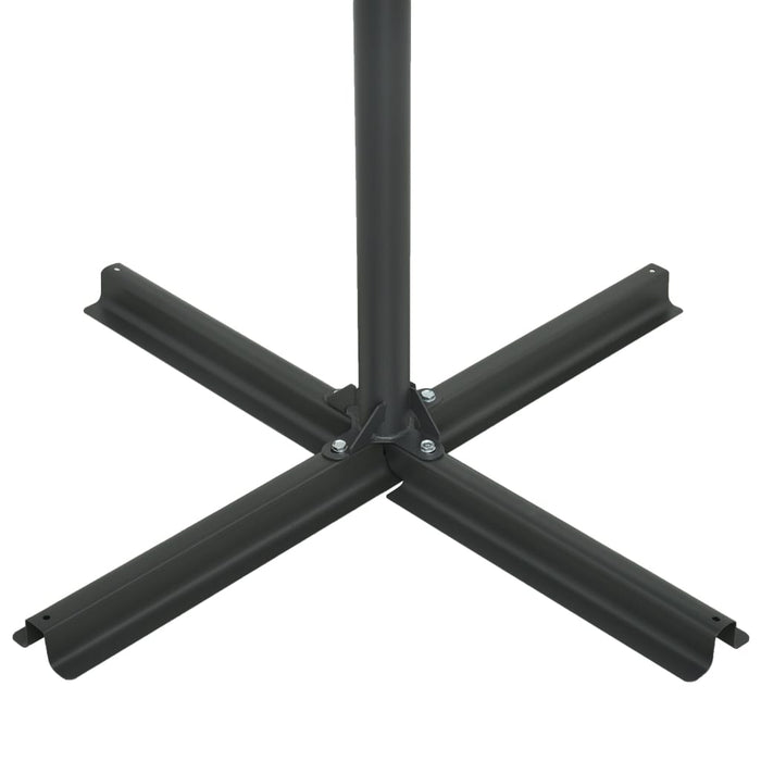 Umbrelă soare exterior cu stâlp aluminiu, albastru, 460x270 cm - WALTI WALTI
