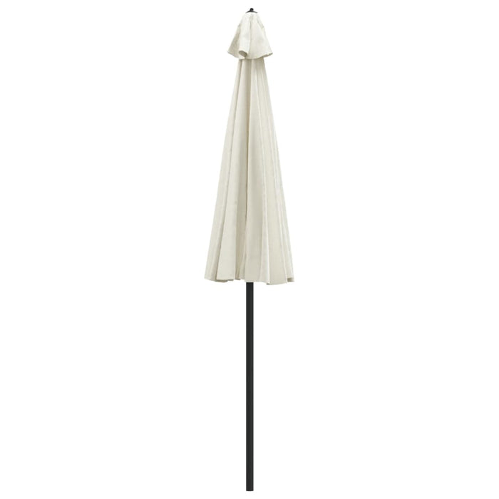 Umbrelă de soare de exterior, stâlp aluminiu, nisipiu, 270 cm - WALTI WALTI