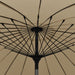 Umbrelă soare de exterior, stâlp aluminiu, gri taupe, 270 cm - WALTI WALTI
