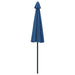 Umbrelă de soare de exterior, stâlp aluminiu, azuriu, 270 cm - WALTI WALTI