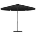 Umbrelă de soare de exterior cu stâlp din oțel, negru, 300 cm - WALTI WALTI