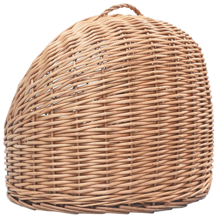 Coș transport pentru pisici, 60x45x45 cm, răchită naturală - WALTI WALTI