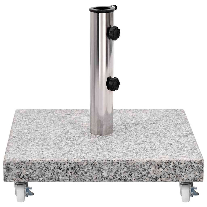 Suport umbrelă de soare, gri, 30 kg, granit, pătrat - WALTI WALTI