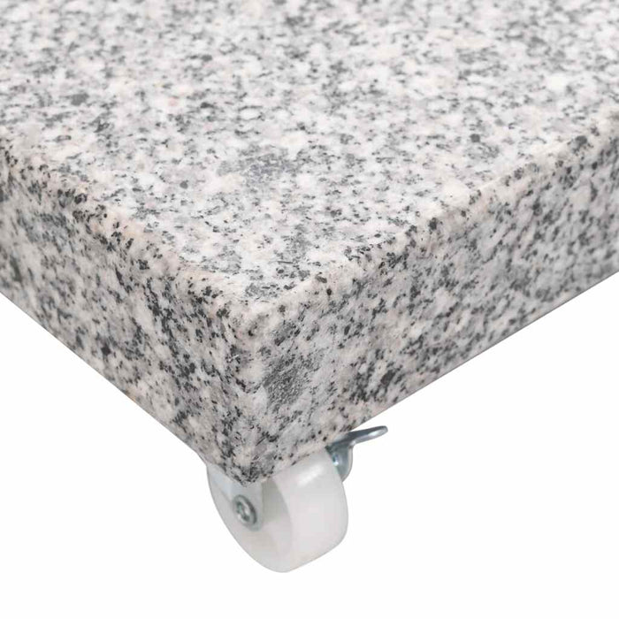 Suport umbrelă de soare, gri, 30 kg, granit, pătrat - WALTI WALTI