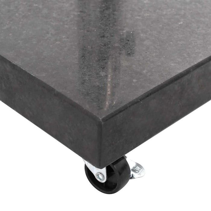 Suport umbrelă de soare, negru, 30 kg, granit, pătrat - WALTI WALTI