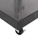 Suport umbrelă de soare, negru, 30 kg, granit, pătrat - WALTI WALTI