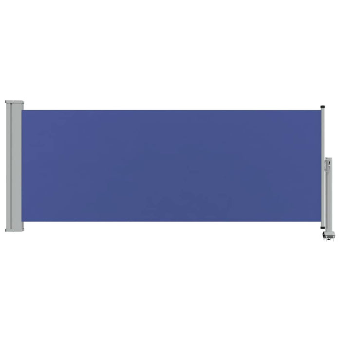 Copertină laterală retractabilă terasă, albastru, 100x300 cm - WALTI WALTI