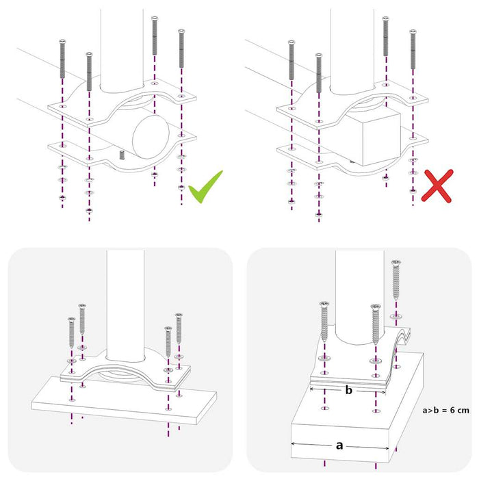 Copertină laterală retractabilă de terasă, crem, 80 x 300 cm - WALTI WALTI