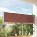Copertină laterală retractabilă de terasă, maro, 80 x 300 cm - WALTI WALTI