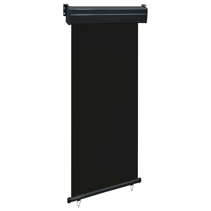 Copertină laterală de balcon, negru, 80 x 250 cm - WALTI WALTI