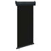 Copertină laterală de balcon, negru, 80 x 250 cm - WALTI WALTI