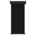 Copertină laterală de balcon, negru, 80 x 250 cm - WALTI WALTI