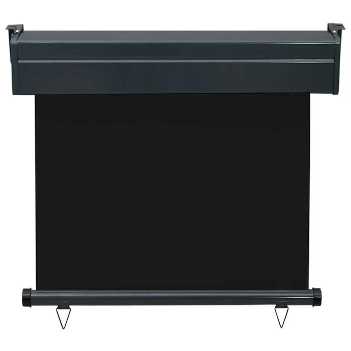 Copertină laterală de balcon, negru, 80 x 250 cm - WALTI WALTI