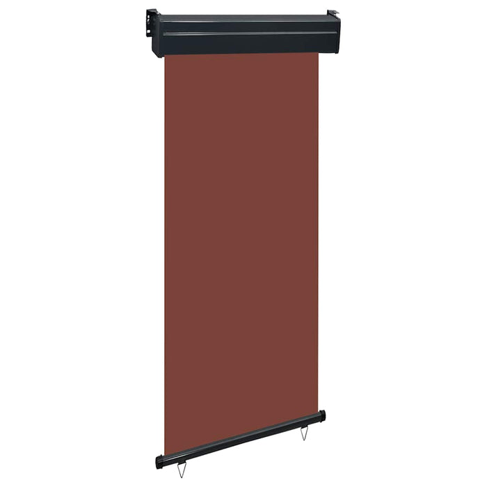 Copertină laterală de balcon, maro, 80 x 250 cm - WALTI WALTI