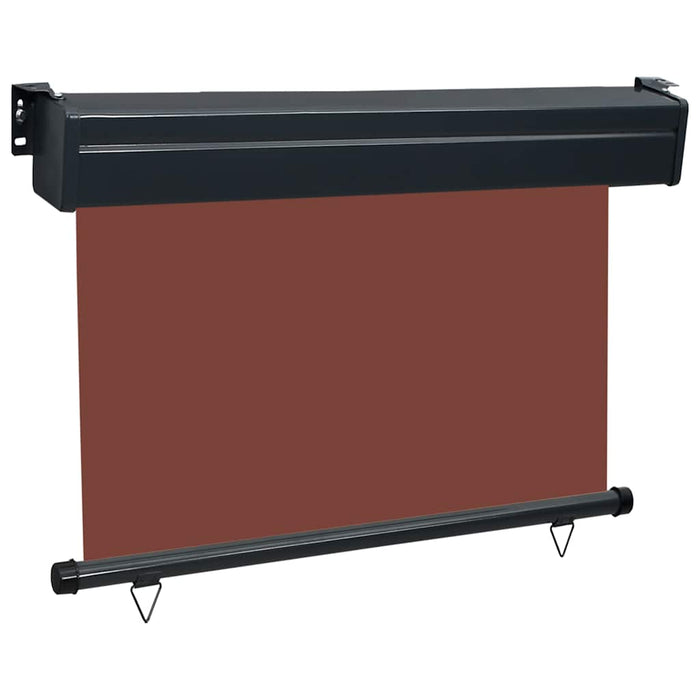 Copertină laterală de balcon, maro, 80 x 250 cm - WALTI WALTI