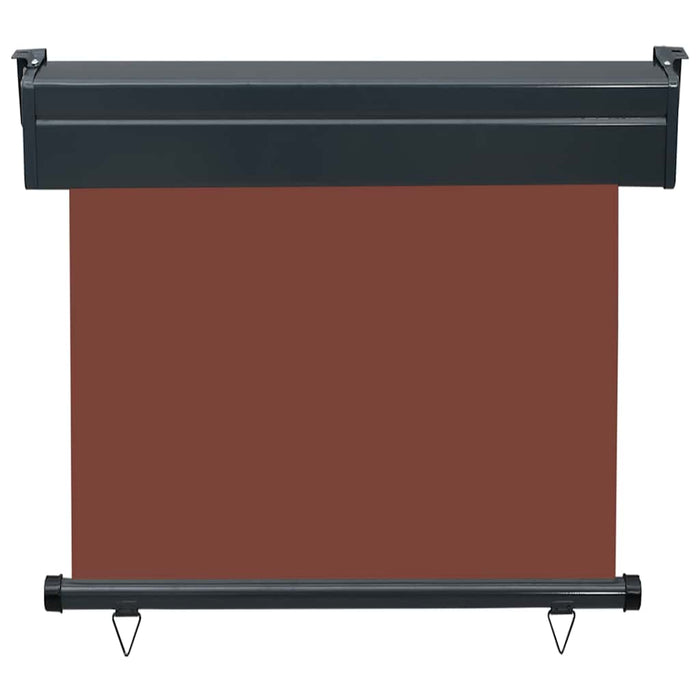 Copertină laterală de balcon, maro, 80 x 250 cm - WALTI WALTI