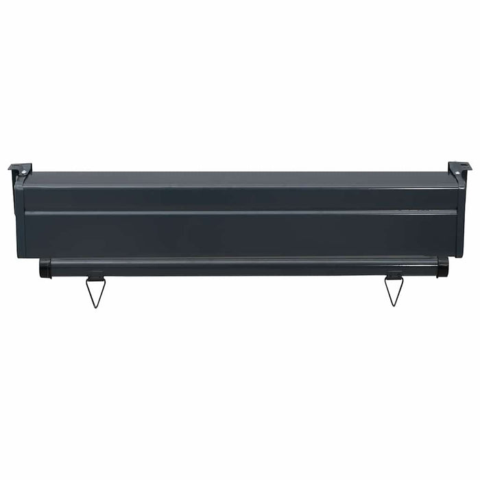 Copertină laterală de balcon, maro, 80 x 250 cm - WALTI WALTI