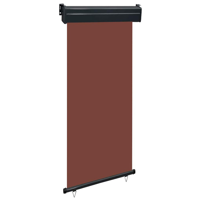 Copertină laterală de balcon, maro, 100 x 250 cm - WALTI WALTI