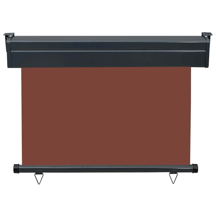 Copertină laterală de balcon, maro, 100 x 250 cm - WALTI WALTI