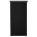 Copertină laterală de balcon, negru, 125 x 250 cm - WALTI WALTI