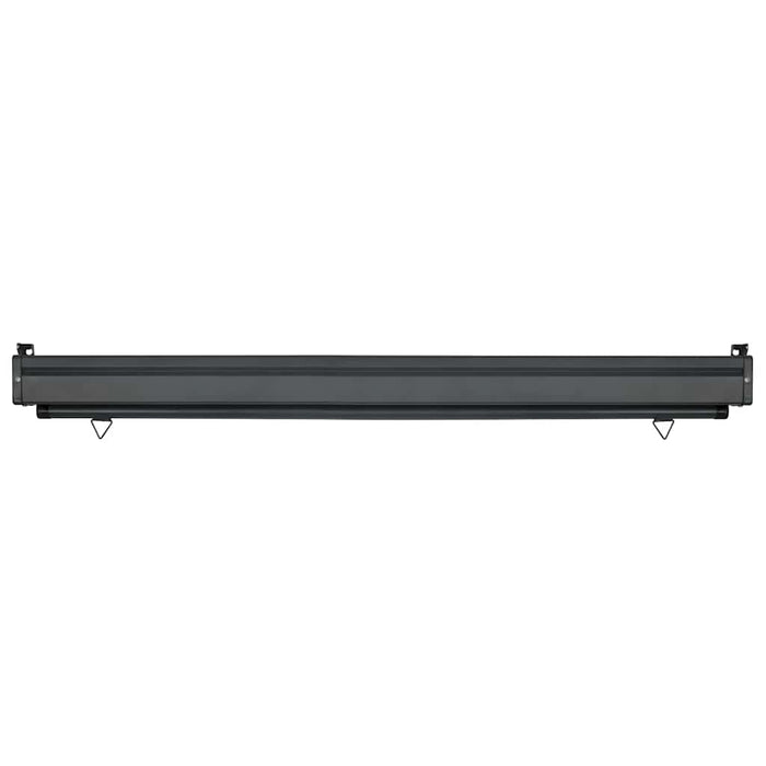 Copertină laterală de balcon, negru, 125 x 250 cm - WALTI WALTI