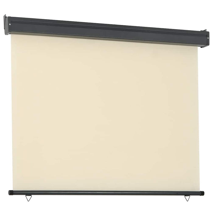 Copertină laterală de balcon, crem, 125 x 250 cm - WALTI WALTI