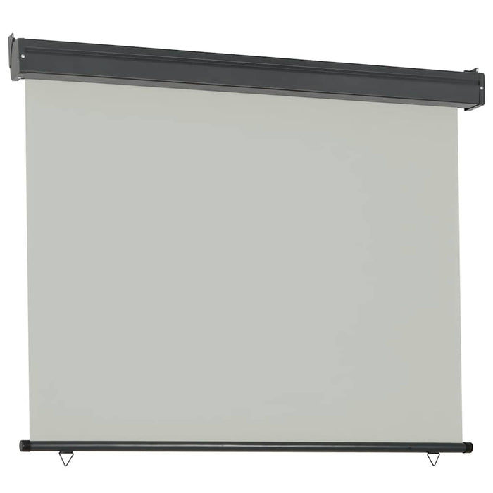 Copertină laterală de balcon, gri, 125 x 250 cm - WALTI WALTI