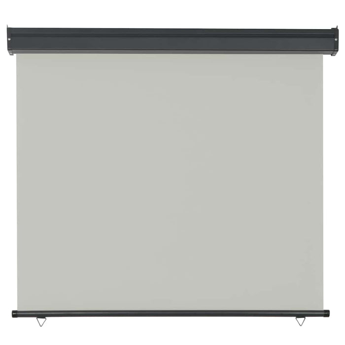 Copertină laterală de balcon, gri, 125 x 250 cm - WALTI WALTI