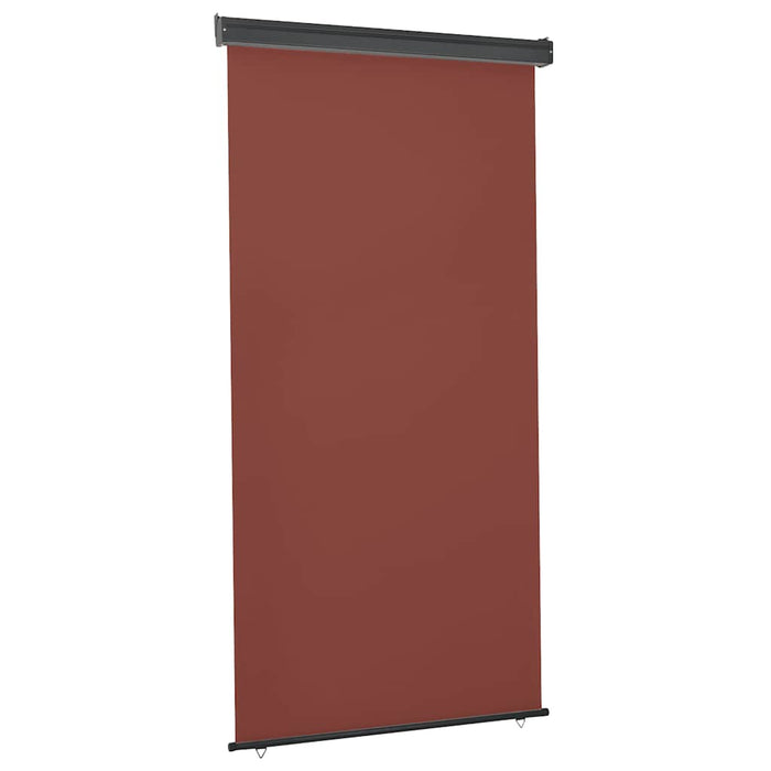 Copertină laterală de balcon, maro, 125 x 250 cm - WALTI WALTI