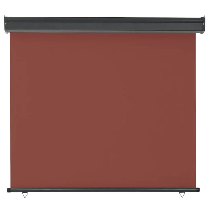 Copertină laterală de balcon, maro, 125 x 250 cm - WALTI WALTI