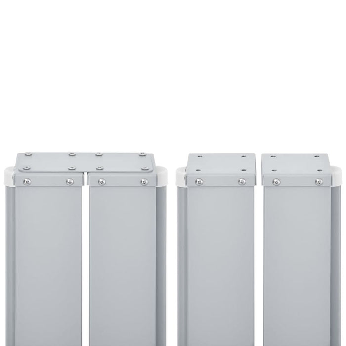 Copertină laterală retractabilă, maro, 100 x 600 cm - WALTI WALTI