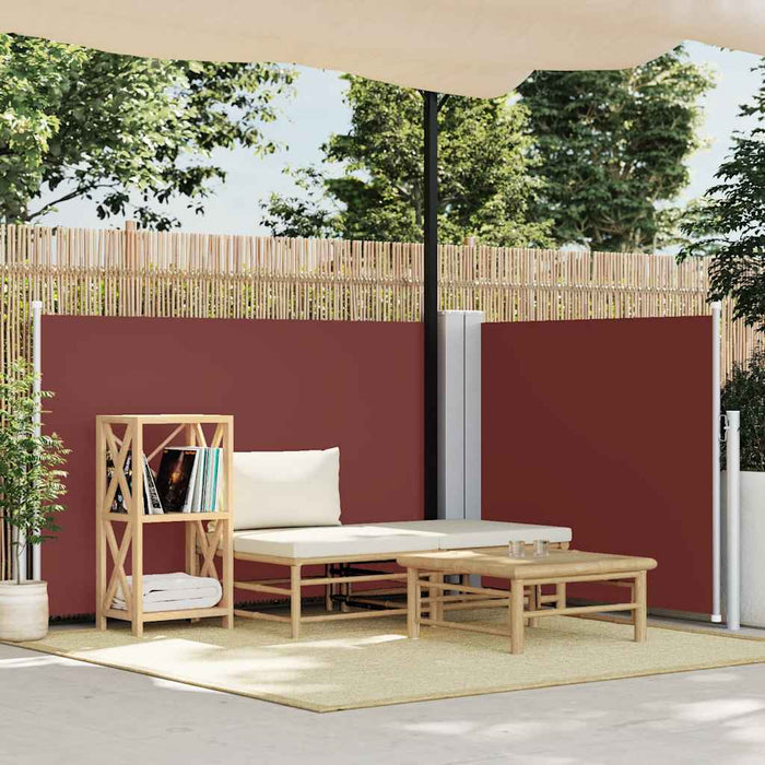 Copertină laterală retractabilă, maro, 120 x 600 cm - WALTI WALTI