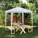 Cort de petrecere, alb, 2 x 2 m - WALTI WALTI