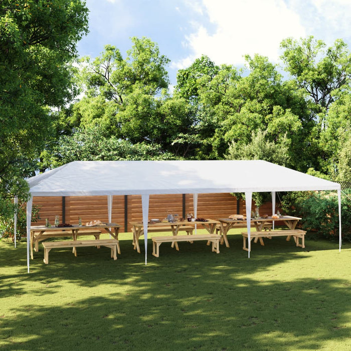 Cort de petrecere, alb, 4 x 9 m - WALTI WALTI