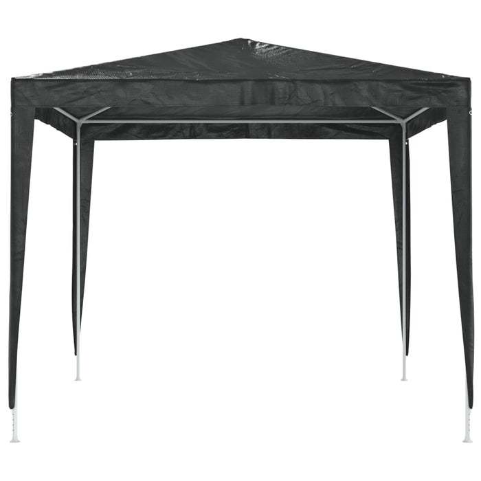 Cort de petrecere profesional, antracit, 2,5x2,5 m, 90 g/m² - WALTI WALTI