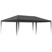Cort de petrecere profesional, antracit, 4 x 6 m, 90 g/m² - WALTI WALTI