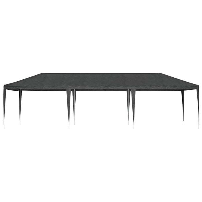 Cort de petrecere profesional, antracit, 4 x 9 m, 90 g/m² WALTI