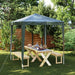 Cort de petrecere profesional, verde, 2 x 2 m - WALTI WALTI
