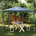 Cort de petrecere profesional, verde, 2,5 x 2,5 m, 90 g/m² - WALTI WALTI
