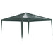 Cort de petrecere profesional, verde, 4 x 4 m, 90 g/m² - WALTI WALTI